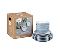 Denby Elements 12 Piece Dinner Set (Blue)