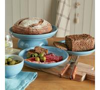 Denby Elements 12 Piece Stoneware Dinner Set - Blue