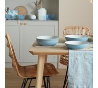 Denby Elements 4 Piece Stoneware Pasta Bowls - Blue