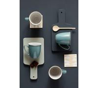 Denby Elements Set of 4 Coffee Beaker/Mugs in Green Denby Green