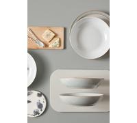 Denby Elements Set of 4 Pasta Bowls in Light Grey Denby Light Grey