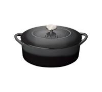 Denby Halo Cast Iron 28Cm Oval Casserole -