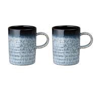 Denby Halo Set Of 2 Ridged Mugs