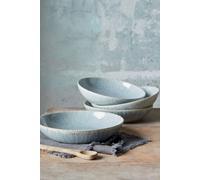 Denby Halo Speckle Set Of 4 Pasta Bowls in Grey Denby Grey