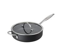 Denby - Hard Anodised 26cm Saute Pan Induction Base - Case Aluminium - Durable and Stylish - Oven Safe - Excellent Heat Distribution, L49.5xW.27xH11.5cm