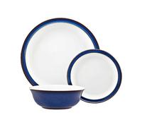 Denby Imperial Blue 12 Piece Tableware Set Blue