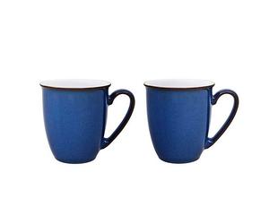 Denby Imperial Blue Set of 2 Mugs Blue