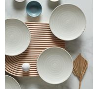 Denby Impression 4 Piece Stoneware Side Plates - Cream