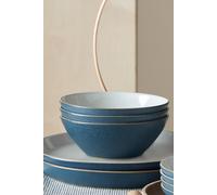 Denby Impression Set of 4 Cereal Bowls in Charcoal Denby Charcoal