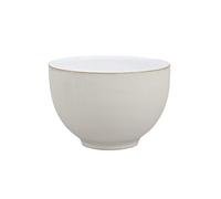 Denby Natural Canvas Deep Noodle Bowl, Ceramic, Cream, 14.5 x 14.5 x 10 cm
