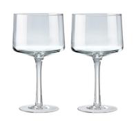 Denby - Natural Canvas Large Gin Glasses Set of 2 - 600ml - Hand Blown Hand Finished Contemporary G&T Cocktail Glass - Dishwasher Safe