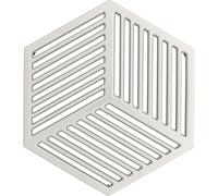 Denby - Natural Canvas Trivet Cast Iron 21,5x24,5 cm, White - White