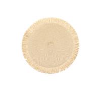 Denby Natural Round Set Of 4 Placemats -