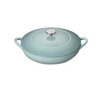 Denby Pavilion Cast Iron 30Cm Shallow Casserole -