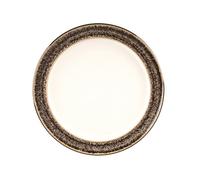 Denby Praline Wide Rimmed Dessert/Salad Plate, 24.5cm