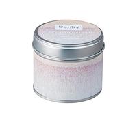 Denby - Quartz Rose Candle & Tin with Lid - Hand-Poured Natural Wax Candle - 25 Hour Burn Time - Freesia and Jasmine Fragrance for Home - Perfect for Gifting
