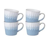 Denby Reactive Light Blue Set Of 4 Mugs