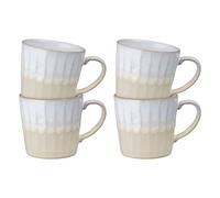 Denby Reactive Natural Set Of 4 Mugs
