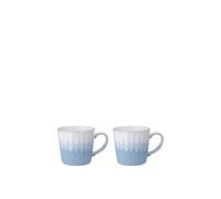 Denby Reactive Set of 2 Mugs in Blue Denby Blue