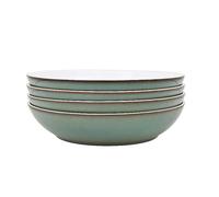 Denby Regency Green Set of 4 Pasta Bowls Green