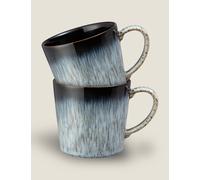 Denby Set of 2 Halo Mugs Dark Blue