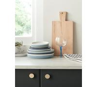 Denby Set of 4 Studio Blue Side Plates Blue Mix