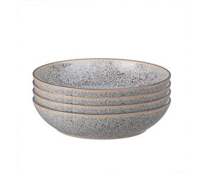 Denby Studio Grey Set Of 4 Pasta Bowls