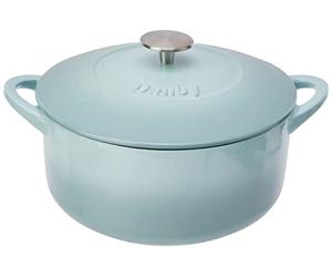 Denby USA Pavilion Cast Iron 4 L Round Casserole, Medium