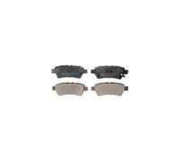 DENCKERMANN B110967 Brake Pads Set Rear for Nissan Pathfinder