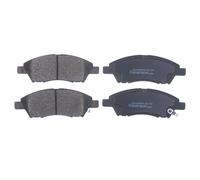 DENCKERMANN B111452 Brake Pads Set Front for Nissan Micra Tiida
