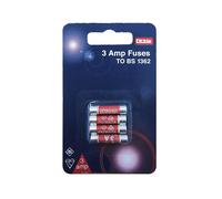 Lyvia 3 Amp Fuses BS1362 Pack of 4