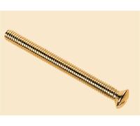 Dencon 1138B10Nb Brass Switch/socket Plate Screws 3.5 X 38mm X10 Dcn1138B10Nb