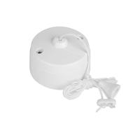Dencon 1750NB White Ceiling Pull Switch 1-Way 6A