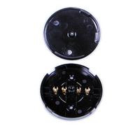 Dencon 20A 4 Terminal Junction Box with Selective Entries in Black Dencon Black