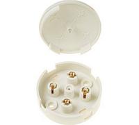 Dencon 20A 4 Terminal Junction Box with Selective Entries in White Dencon White