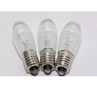 Dencon 3 Pack Of 34V, 3W, E10, MES Spare Christmas Bulb Lamp For Candle Bridge