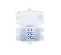 DENCON 3 POLE CONNECTOR BOX WHITE