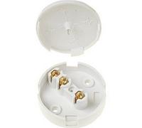 Dencon 30A 3 Terminal Junction Box with Selective Entries in White Dencon White