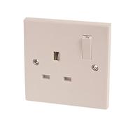 Dencon 4406NB Switched Socket 1-Gang 13A