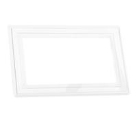 Dencon Finger Plate 2-Gang 88052Nb Clear Plastic Pack of 2
