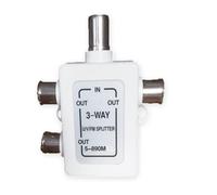 Dencon Accessories 7116 3 Way TV Coaxial Splitter