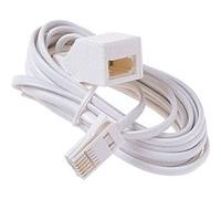 DENCON ACCESSORIES LTD 20m Telephone Extension Cable for BT Type Phone sockets