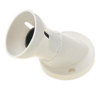 Dencon BC Angle HO Skirt 3 Terminal T1 Batten Lampholder in White Dencon White