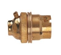 Dencon Bc Brass 1 2in Unswitched Lamp Holder Dencon Multicolor