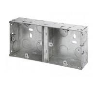 Dencon Dual Metal Back Box 35mm Multi Colour (One Size)