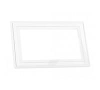 Dencon Finger Plate Multi Colour (Clear, 2-Gang)