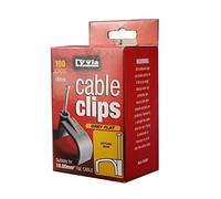 Dencon Grey Flat Cable Clips 10mm - Box 100