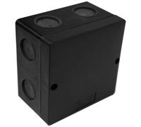 Dencon JB100B Ip66 Junction Box Black 100 X 100Mm