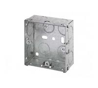 Dencon Metal Back Box Multi Colour (1-Gang 25mm)