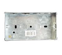 DENCON METAL BOX 2 GANG 35MM